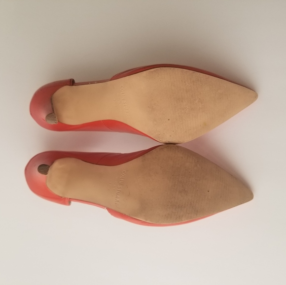 Colin Stuart | Burnt Orange Pointed Pumps - Picture 6 of 8